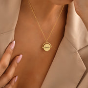 Fidget Spinner Pendant Necklace II